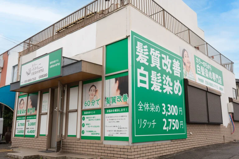 カラーのちから 大府江端店 外観
